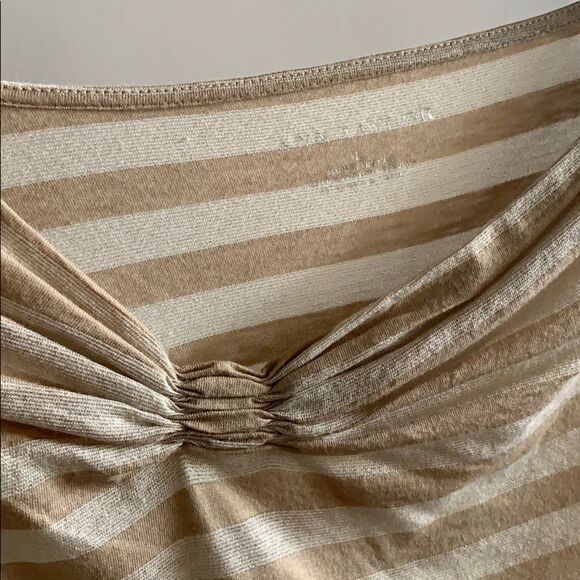 Ann Taylor Metallic Stripe Top - Picture 3 of 5